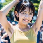 腋毛　ゲリラ露出　2025年08月16日　#わき毛　#ワキ毛　#armpithair　　