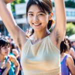 腋毛　変態フラッシュモブ　2025年10月19日　#わき毛　#ワキ毛　#armpithair　　